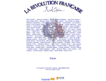 Tablet Screenshot of larevolutionfrancaise.com